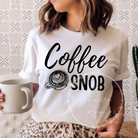 Coffee Snob Graphic Tee