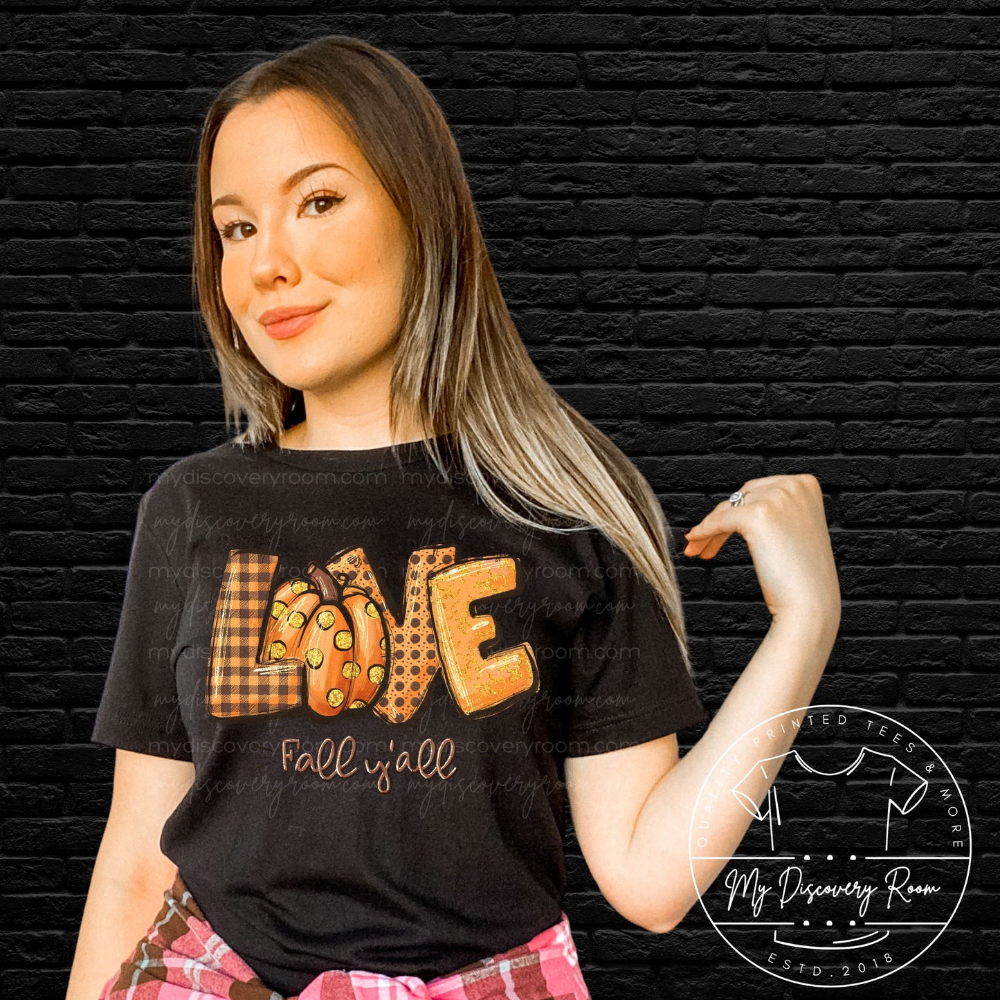 Love Fall Y'all Style 1 Graphic Tee