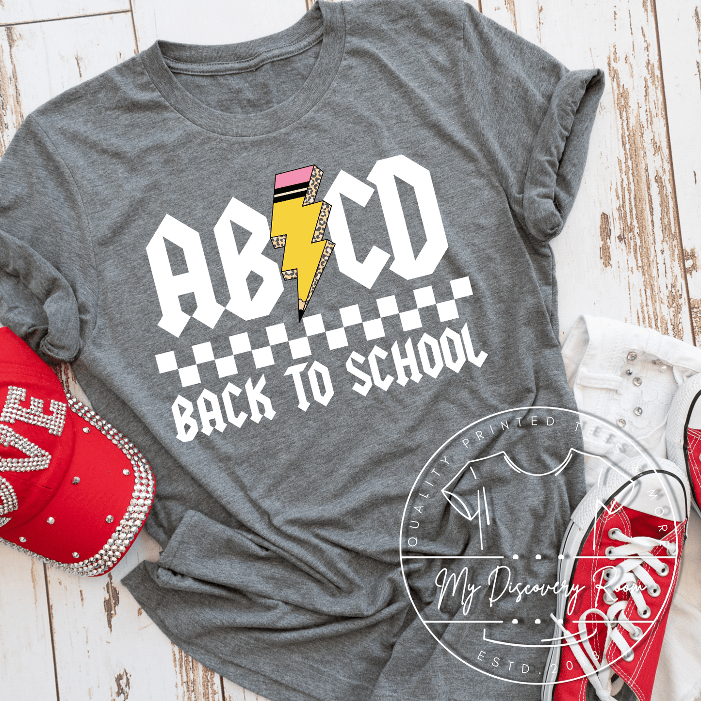ABCD Back To School Graphic Tee - MyDiscoveryRoom