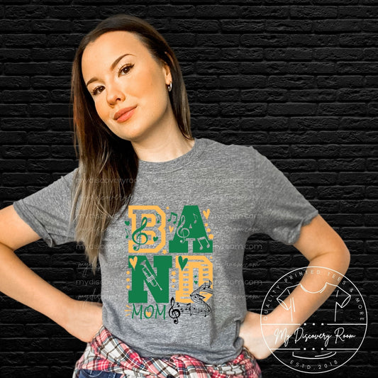 Band Mom Graphic Tee - MyDiscoveryRoom