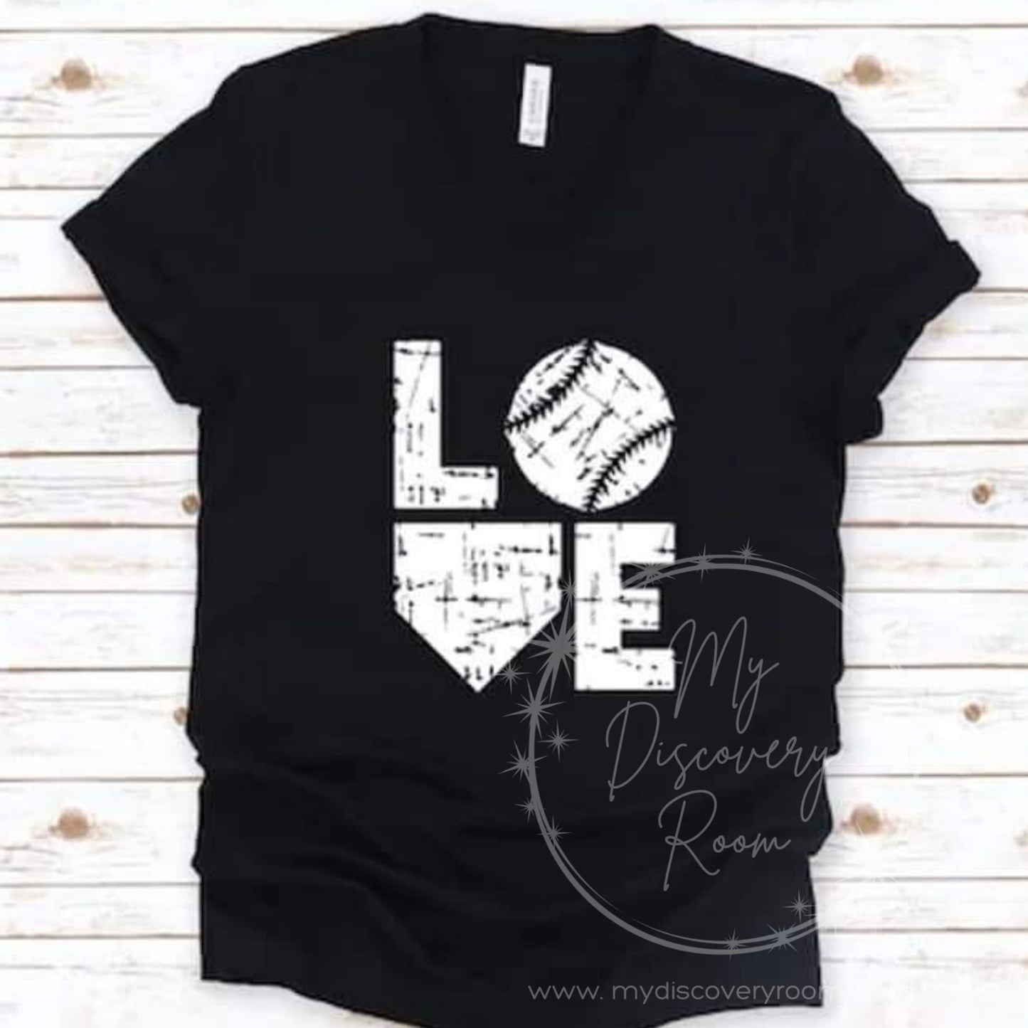 Baseball LOVE Graphic Tee - MyDiscoveryRoom