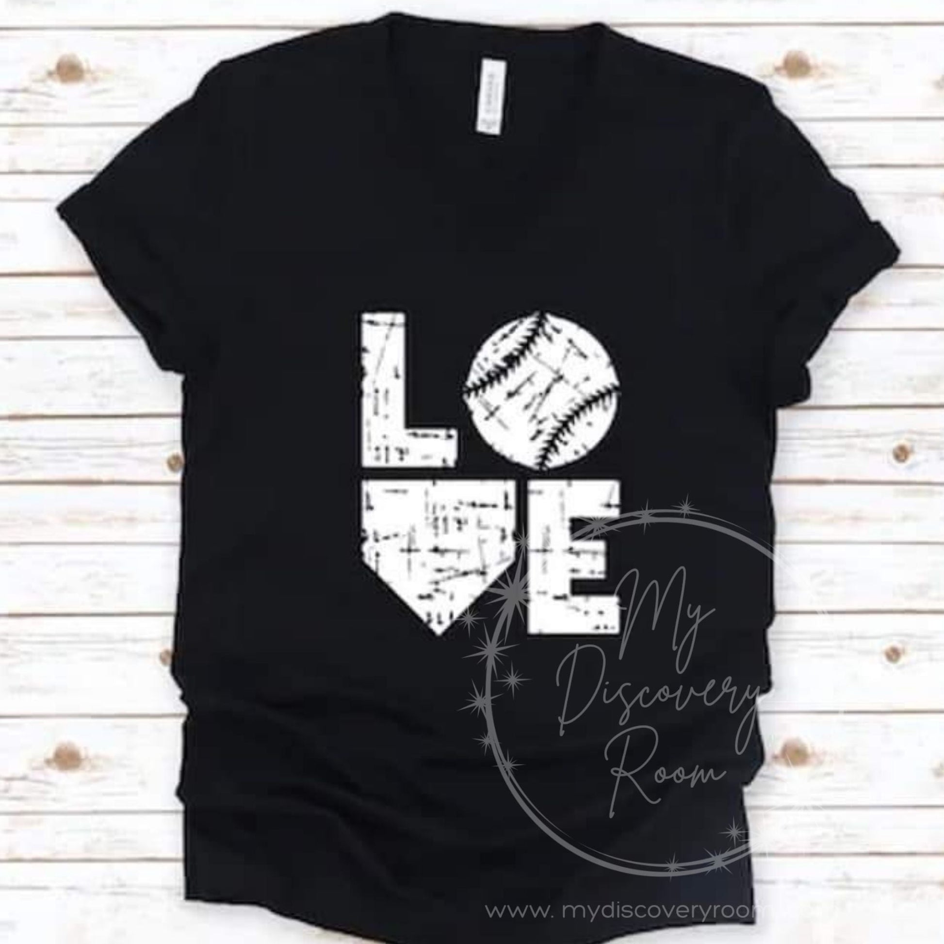 Baseball LOVE Graphic Tee - MyDiscoveryRoom