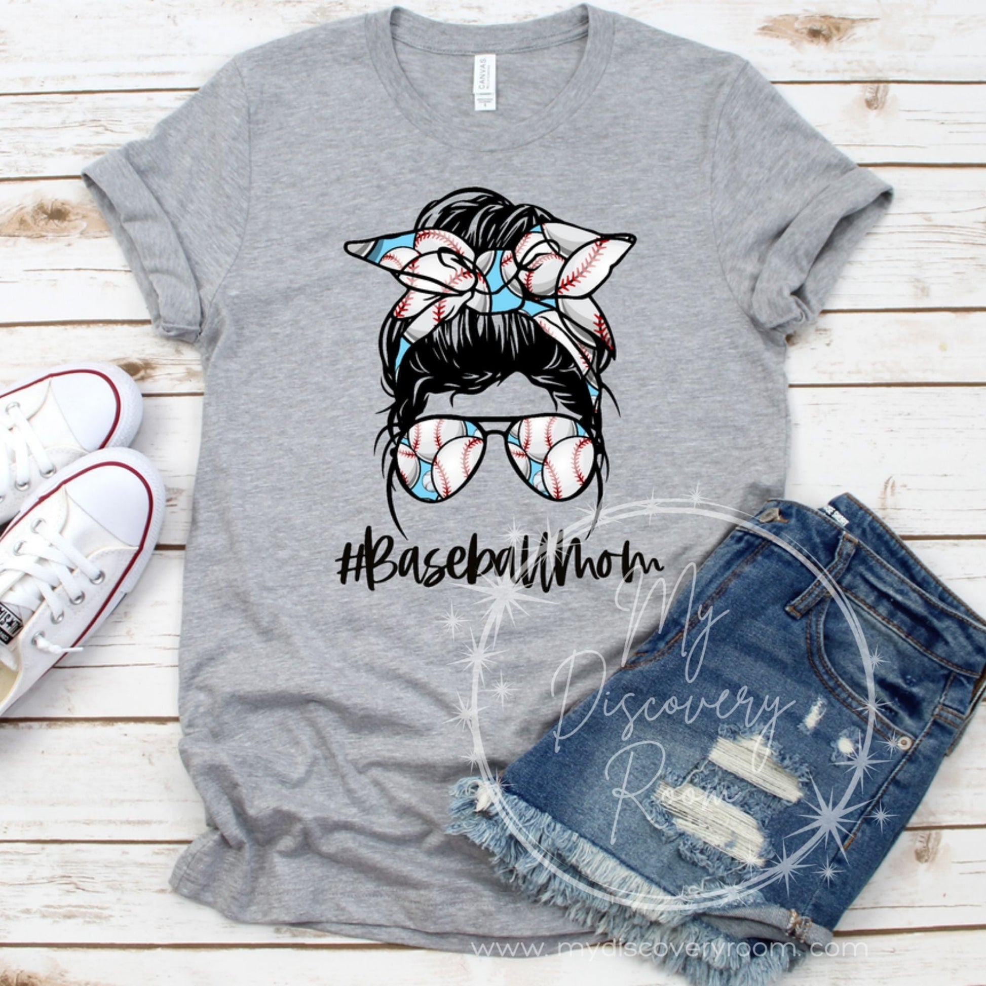 Baseballmom Graphic Tee - MyDiscoveryRoom