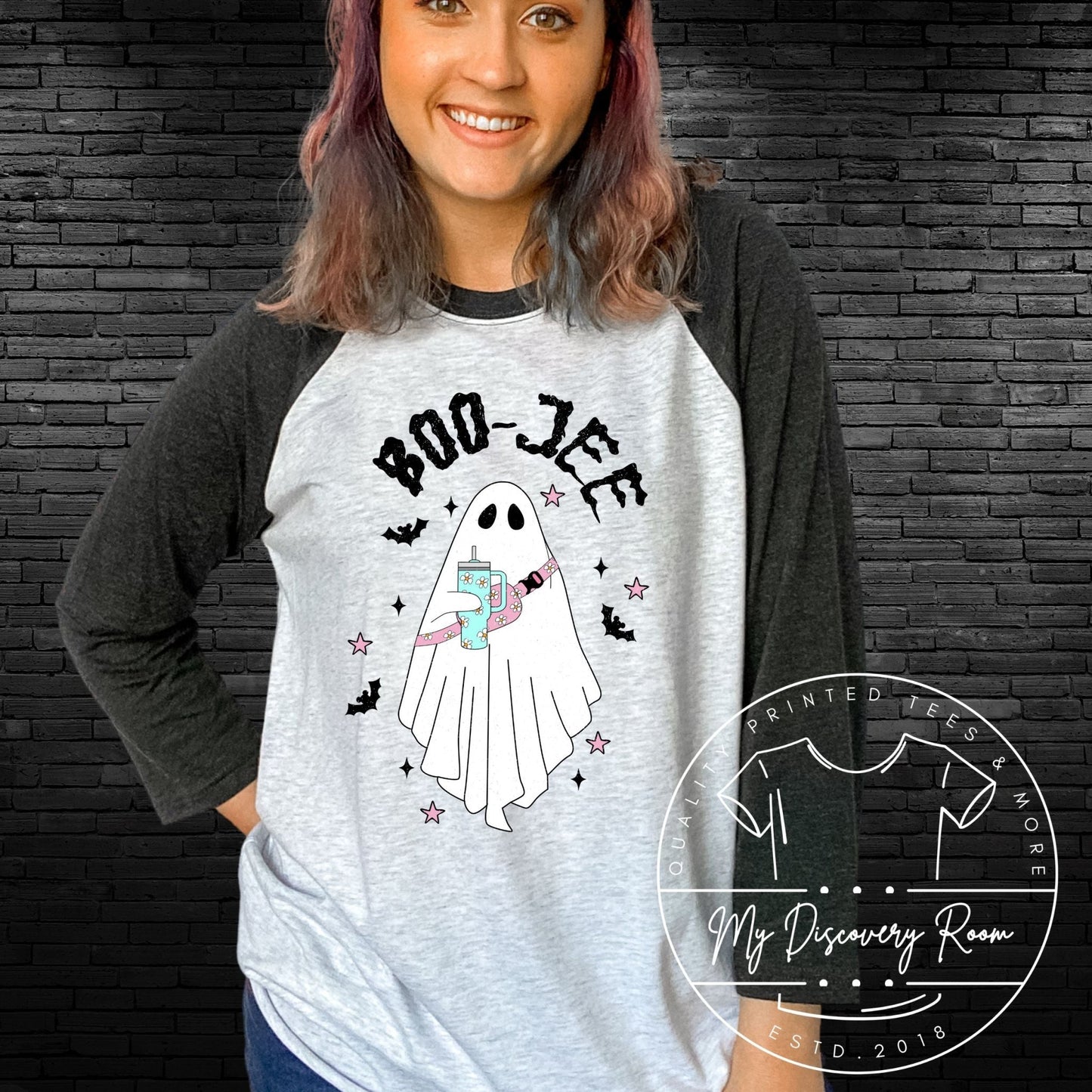 Boo - Jee Ghost Graphic Tee - MyDiscoveryRoom