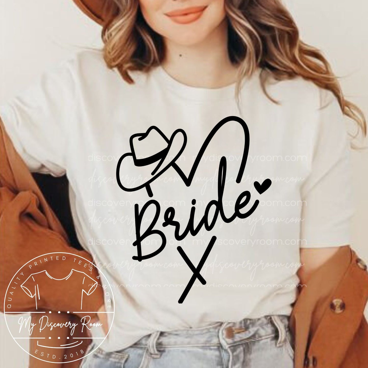 Bride With Heart Graphic Tee - MyDiscoveryRoom