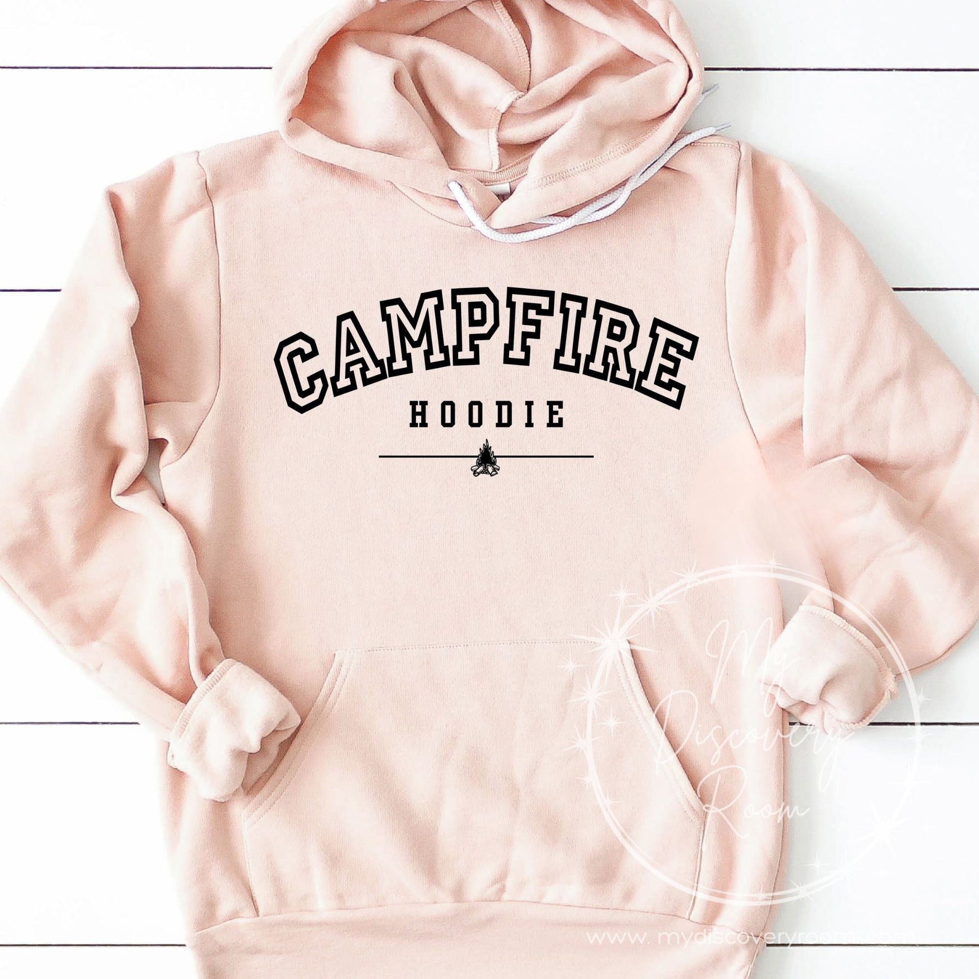 Campfire Hoodie Graphic Tee - MyDiscoveryRoom