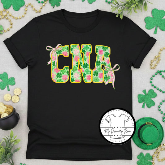 CNA with Bows Graphic Tee - MyDiscoveryRoom
