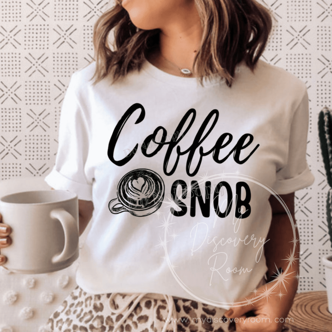 Coffee Snob Graphic Tee - MyDiscoveryRoom