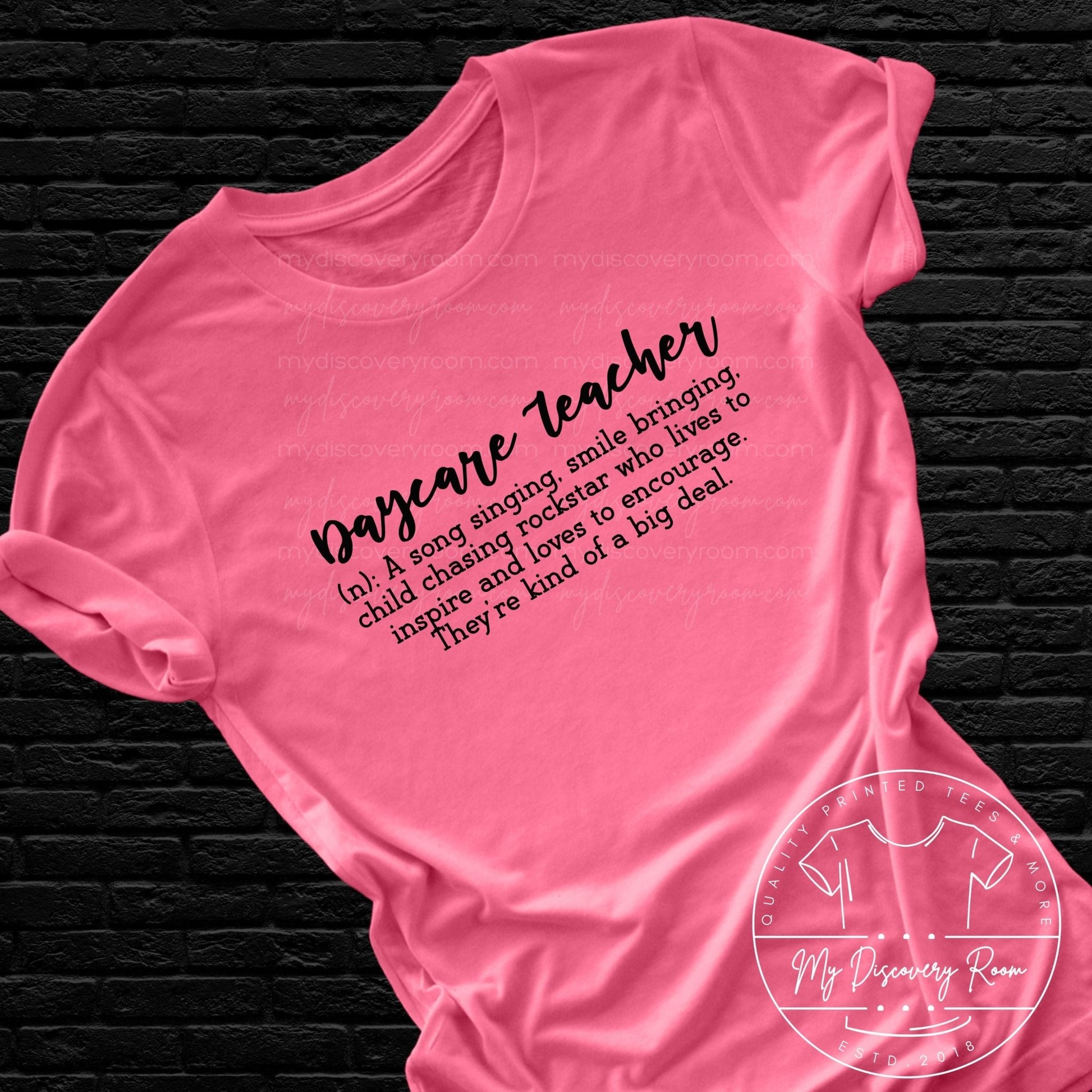 Daycare Teacher Definition Graphic Tee - MyDiscoveryRoom