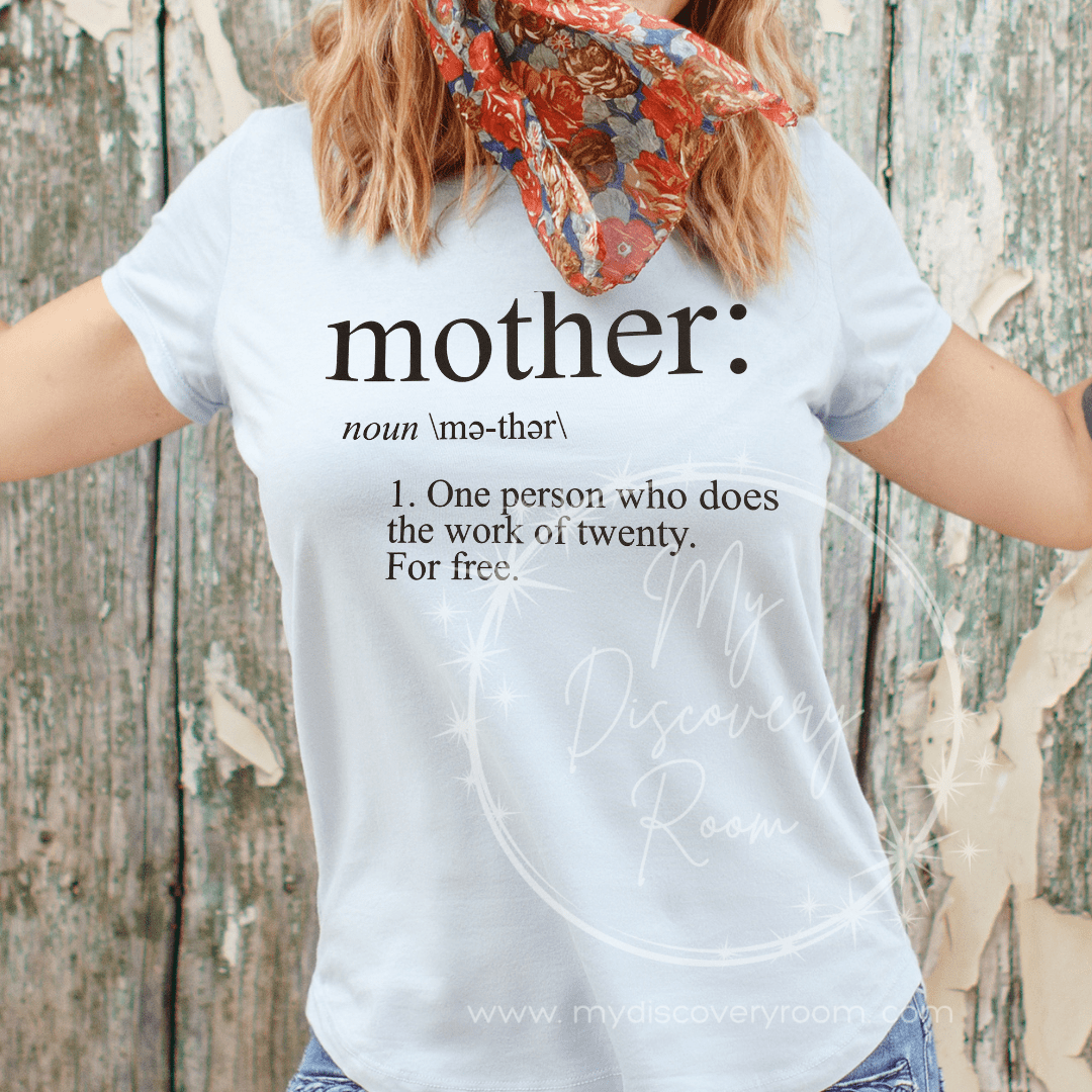 Definition of Mother Graphic Tee - MyDiscoveryRoom