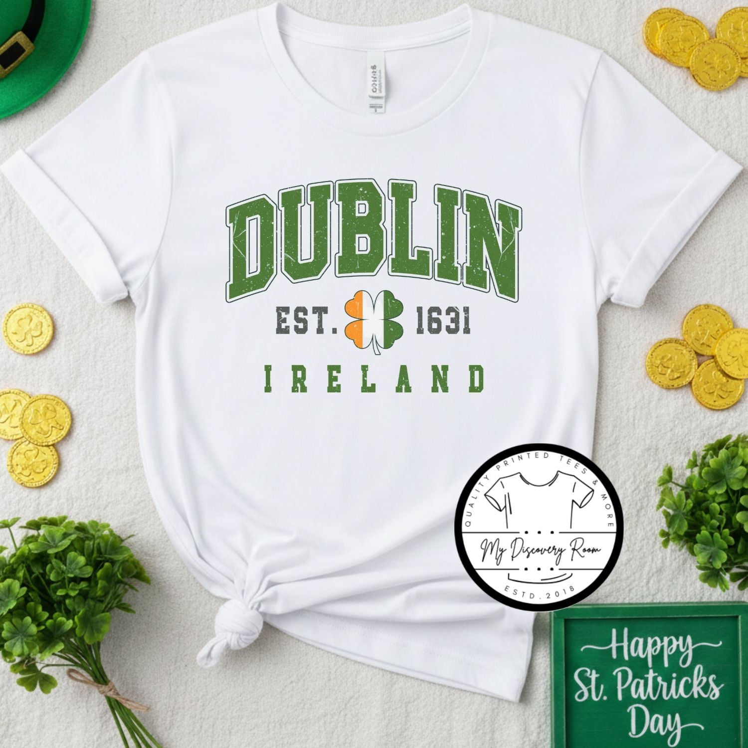 Dublin Ireland Graphic Tee - MyDiscoveryRoom