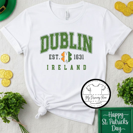 Dublin Ireland Graphic Tee - MyDiscoveryRoom