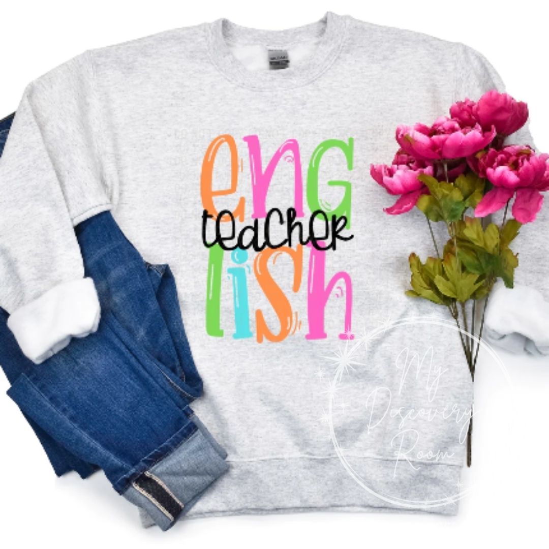 English Teacher Graphic Tee - MyDiscoveryRoom
