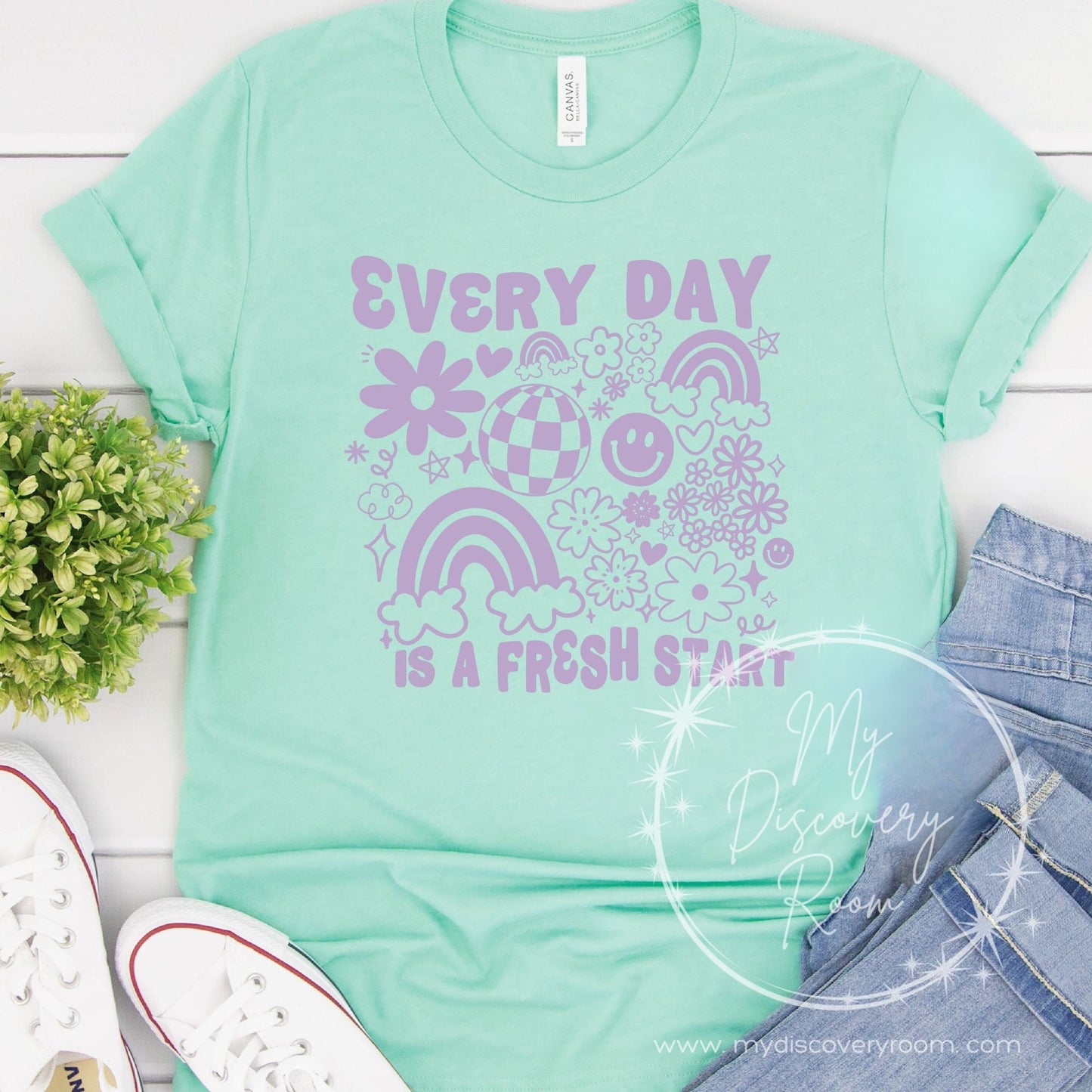 Every Day Is A Fresh Start Graphic Tee - MyDiscoveryRoom