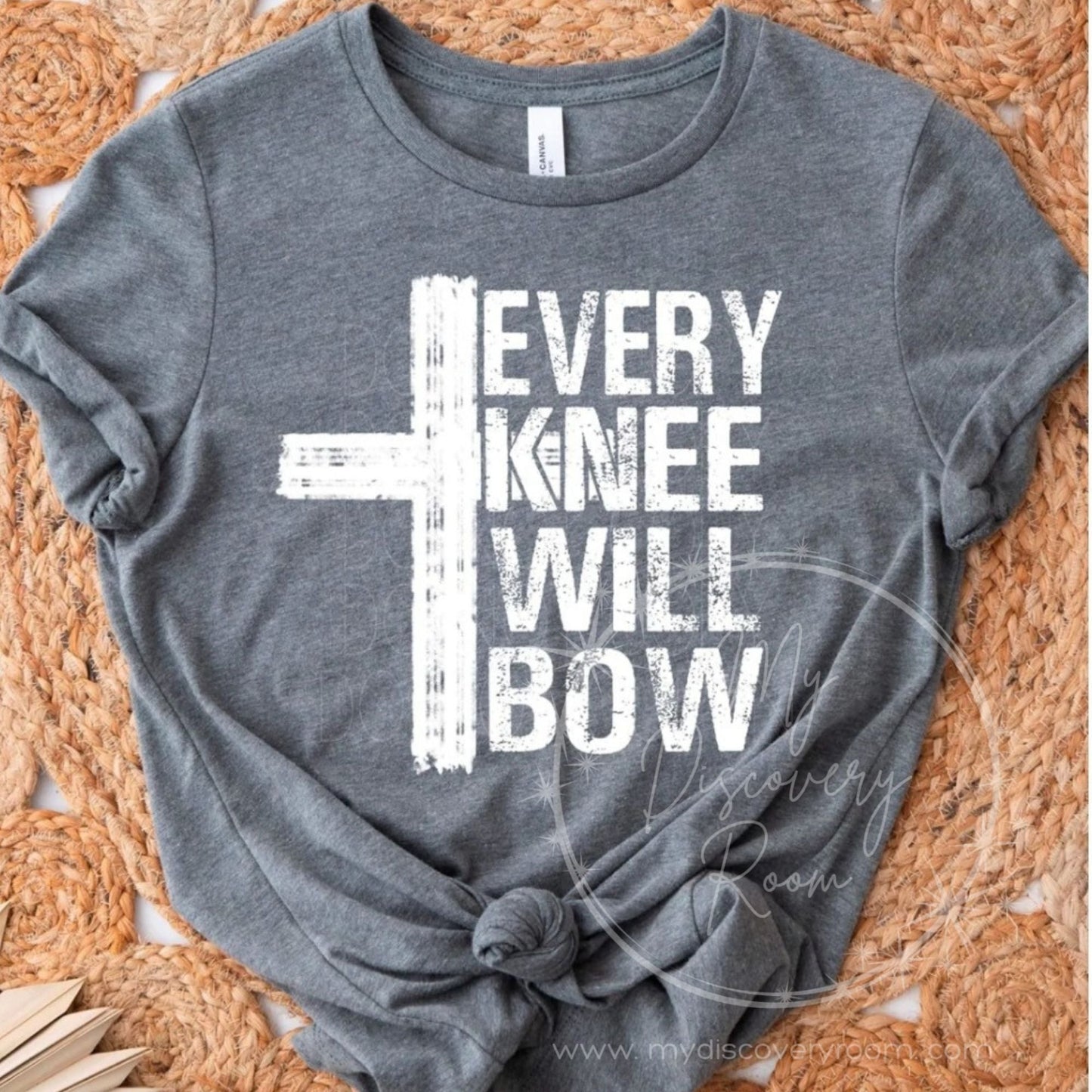 Every Knee Will Bow Graphic Tee - MyDiscoveryRoom