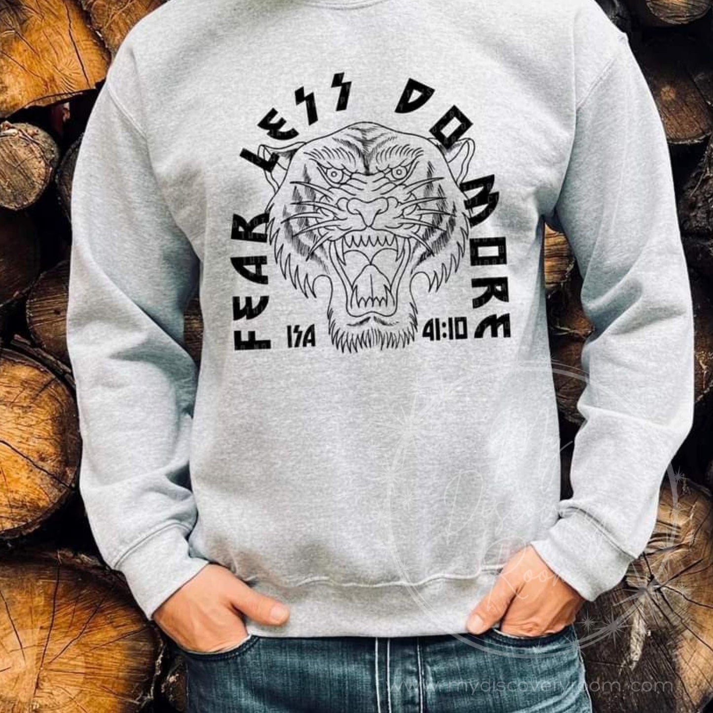 Fear Less Do More Isaiah 41:10 Graphic Tee - MyDiscoveryRoom