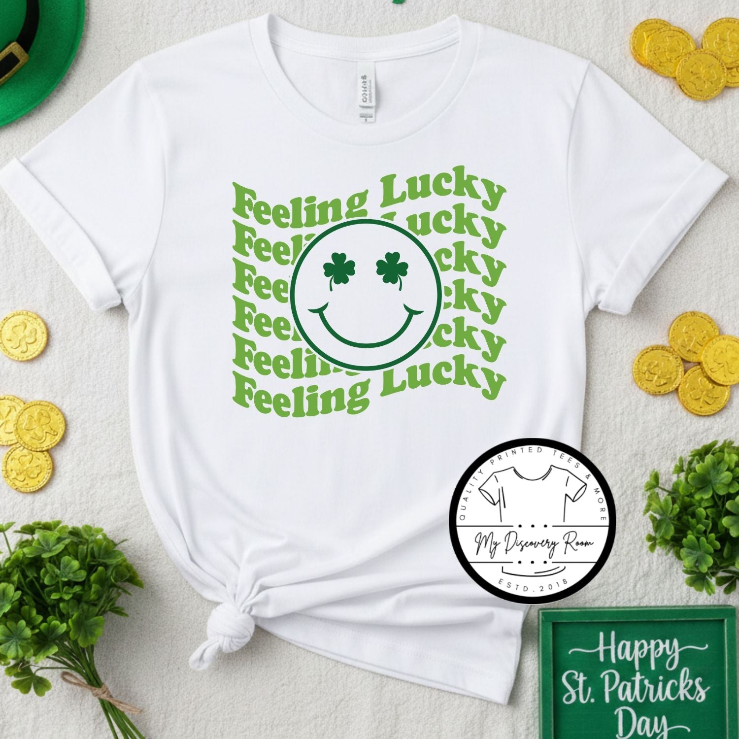 Feeling Lucky Graphic Tee - MyDiscoveryRoom