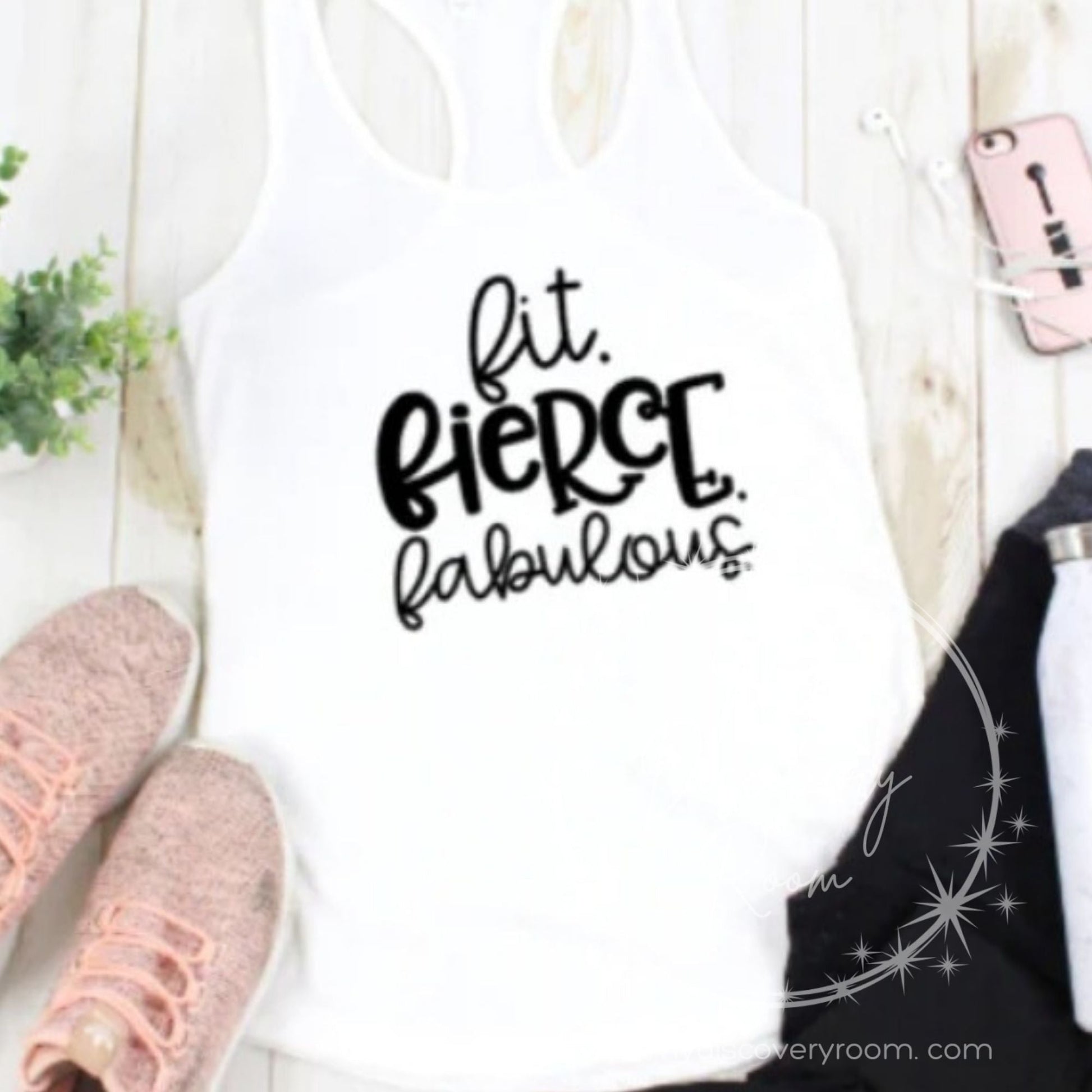 Fit Fierce Fabulous Graphic Tee - MyDiscoveryRoom