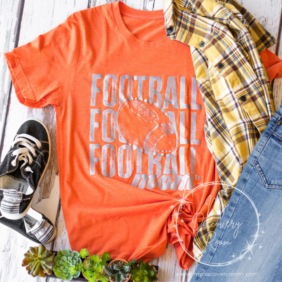 Football Mom Graphic Tee - MyDiscoveryRoom