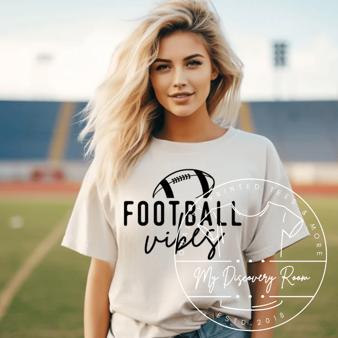 Football Vibes Graphic Tee - MyDiscoveryRoom