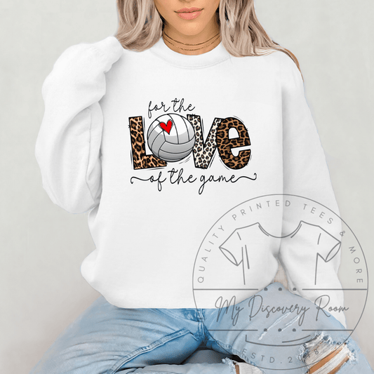 For The Love Of The Game Volleyball Graphic Tee - MyDiscoveryRoom