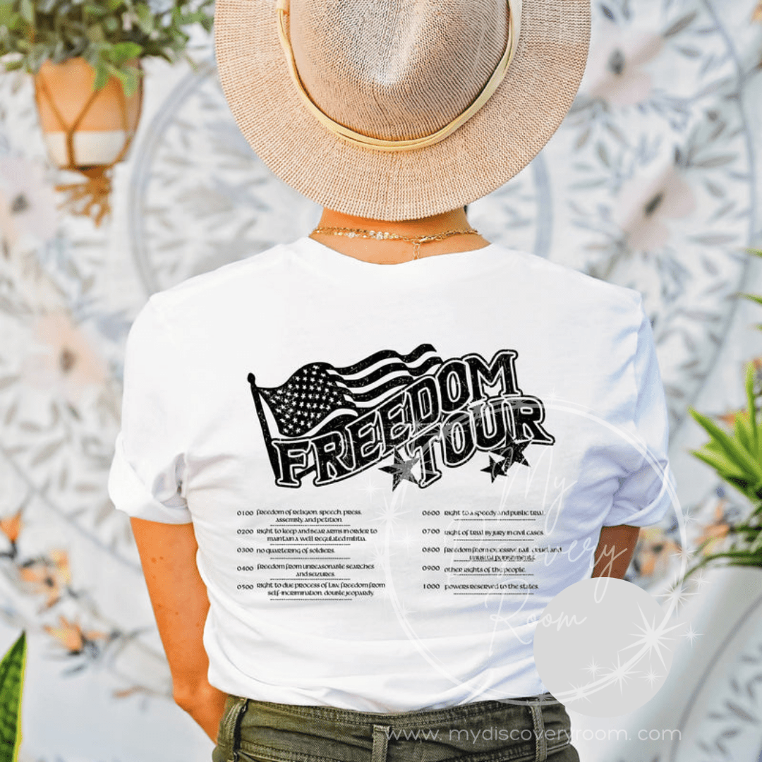 Freedom Tour Graphic Tee - MyDiscoveryRoom
