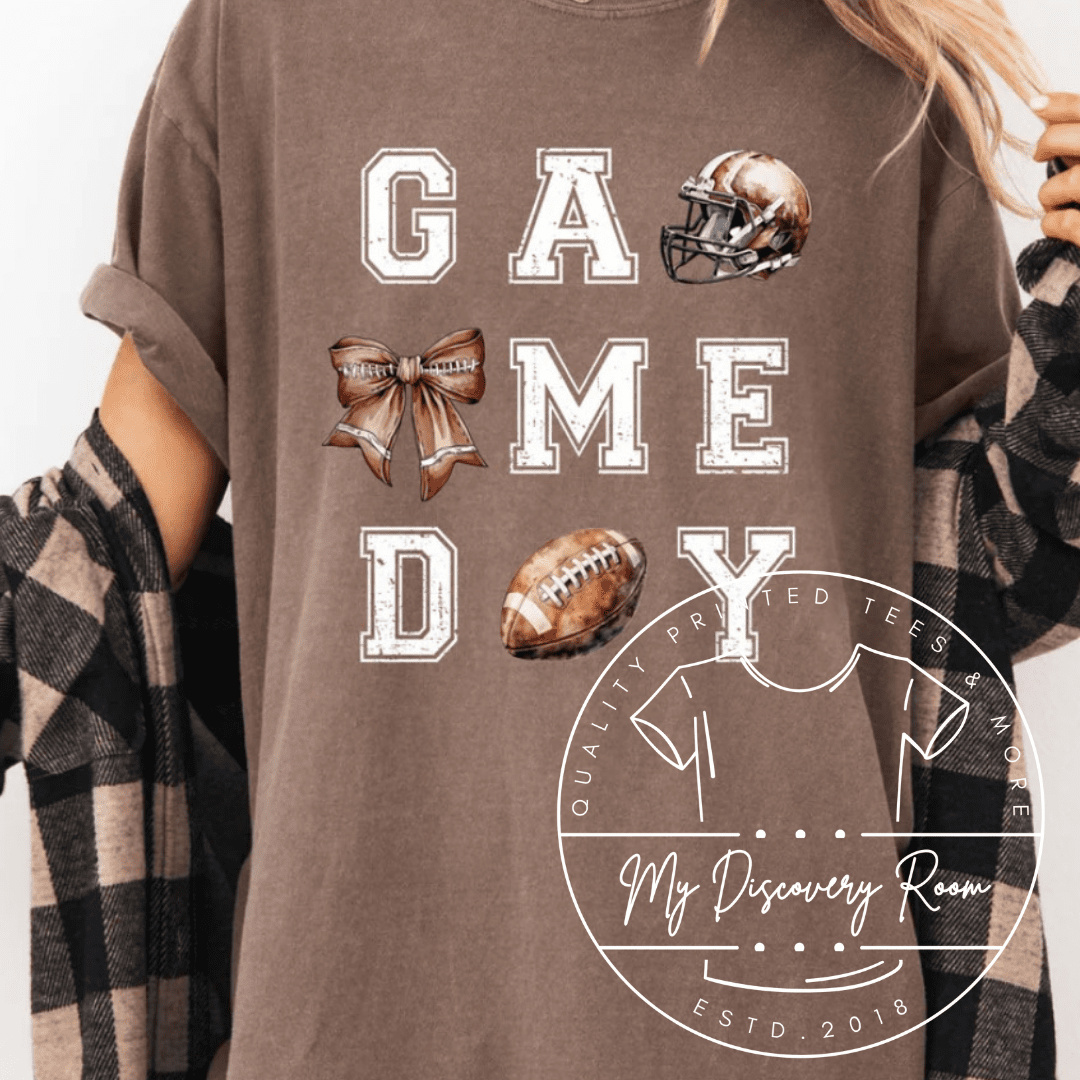 Gameday Football Theme Graphic Tee - MyDiscoveryRoom