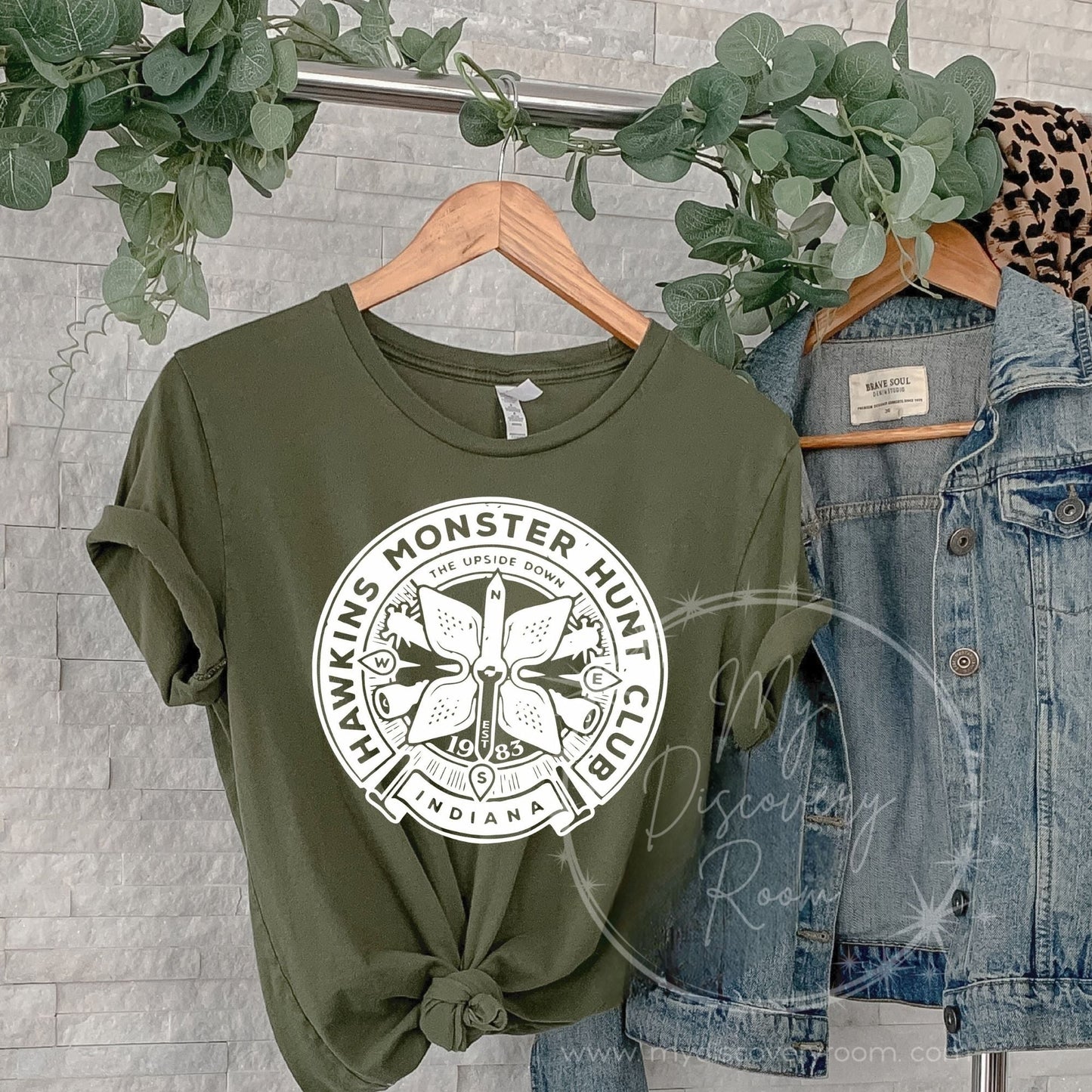 Hawkins Monster Hunt Club Graphic Tee - MyDiscoveryRoom