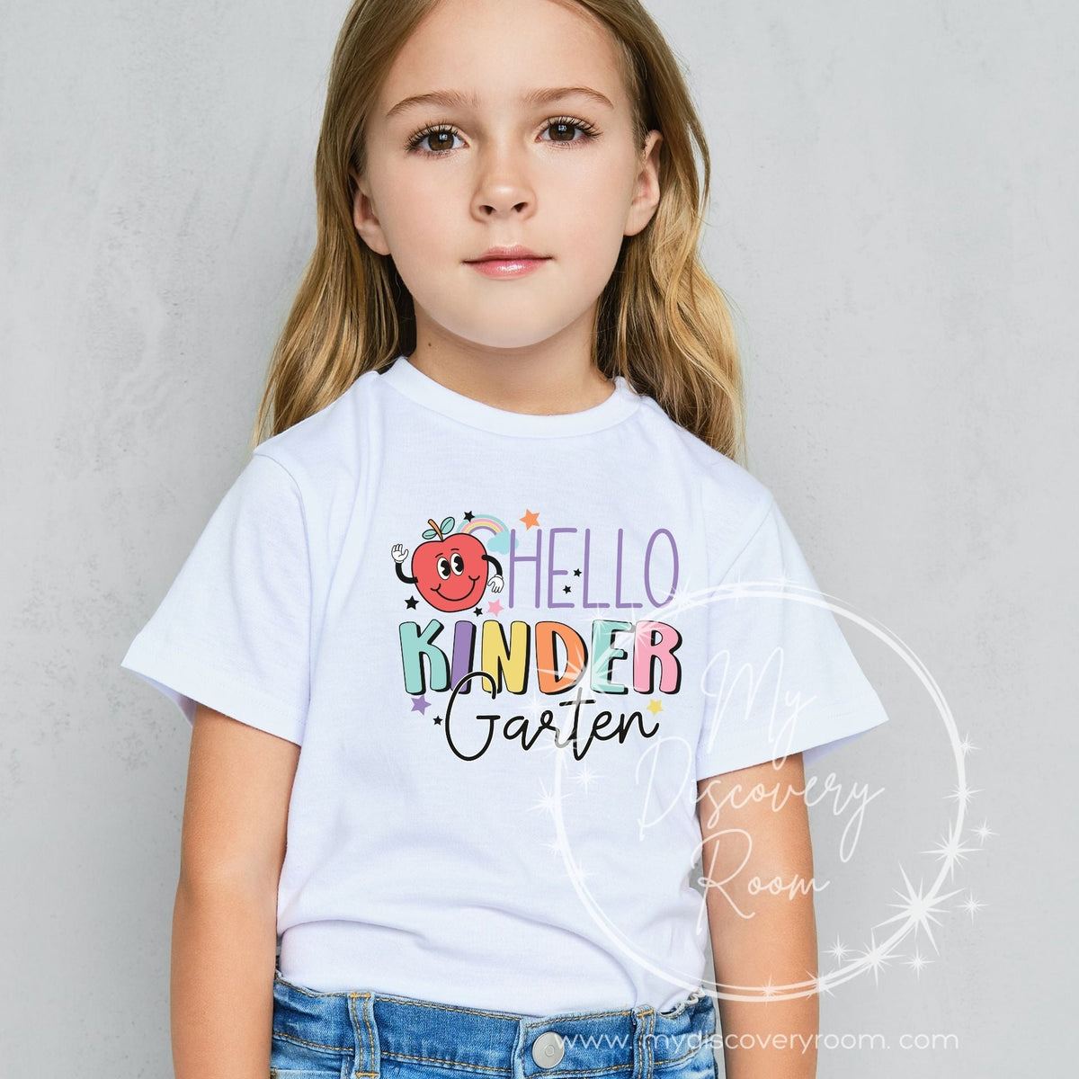 Hello Grade Level Graphic Tee - MyDiscoveryRoom