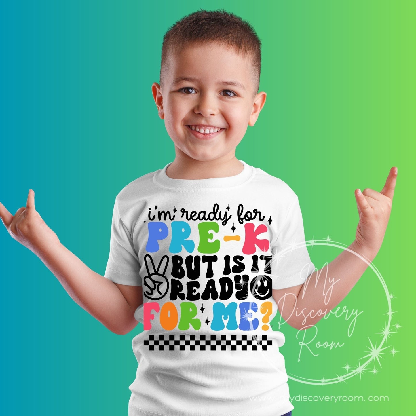 I'm Ready For Grade Level Black Ink Graphic Tee - MyDiscoveryRoom