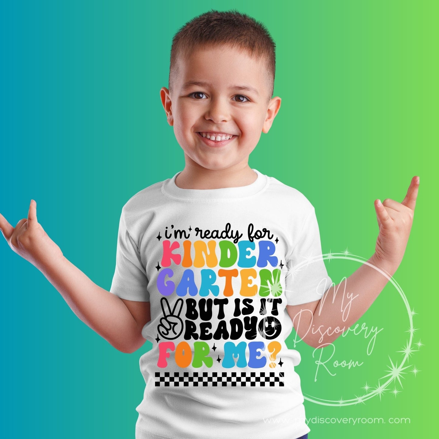 I'm Ready For Grade Level Black Ink Graphic Tee - MyDiscoveryRoom