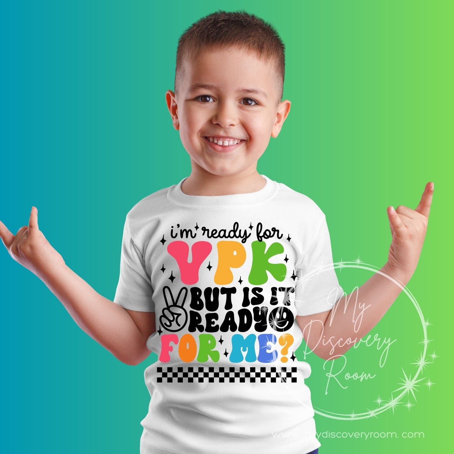 I'm Ready For Grade Level Black Ink Graphic Tee - MyDiscoveryRoom