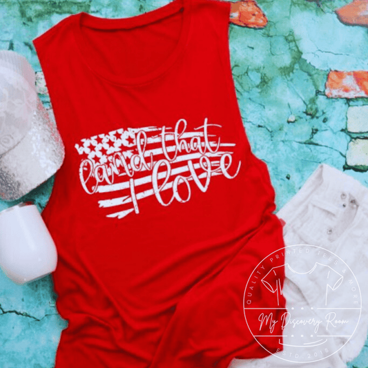 Land That I Love Patriotic Graphic Tee - MyDiscoveryRoom