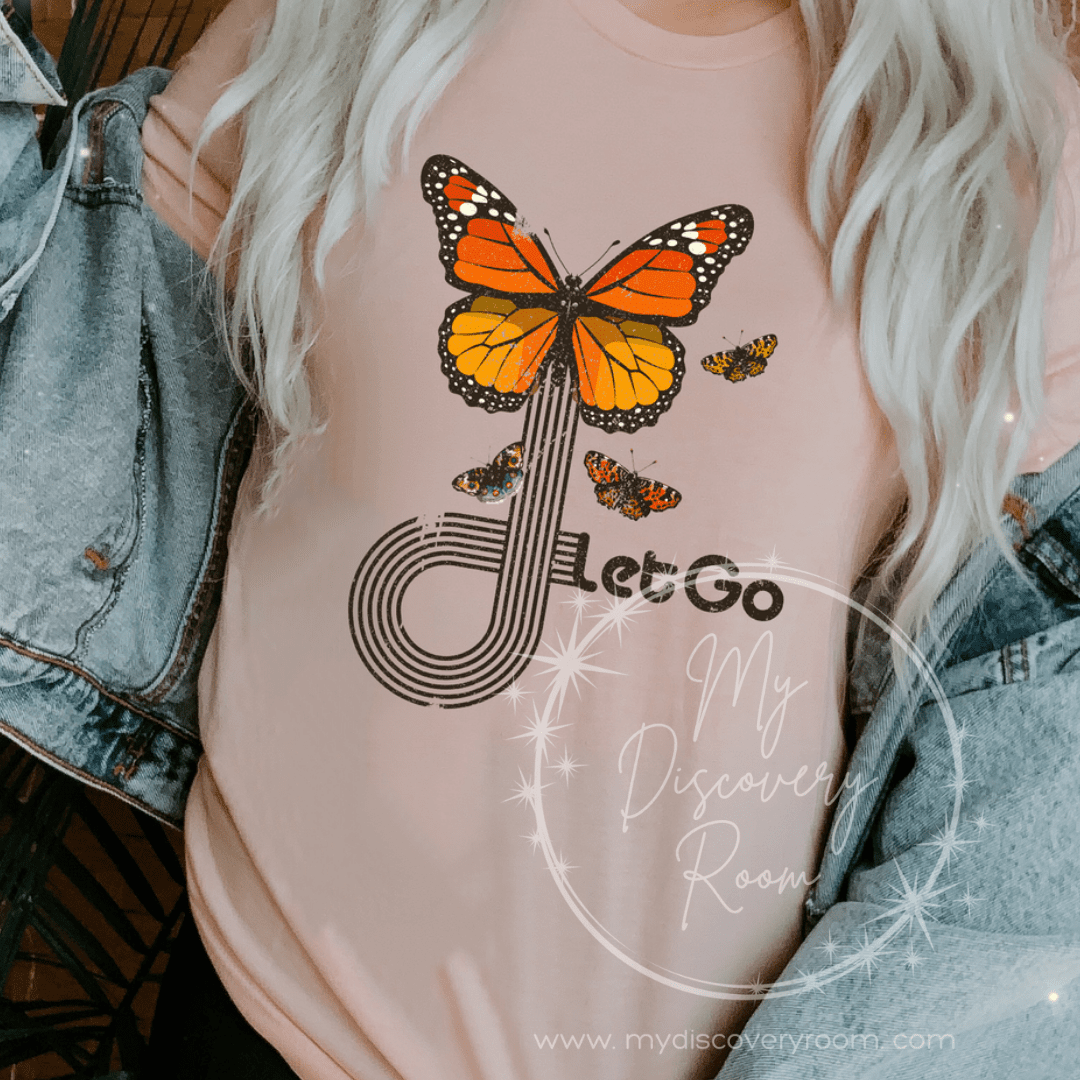Let Go Butterfly Graphic Tee - MyDiscoveryRoom