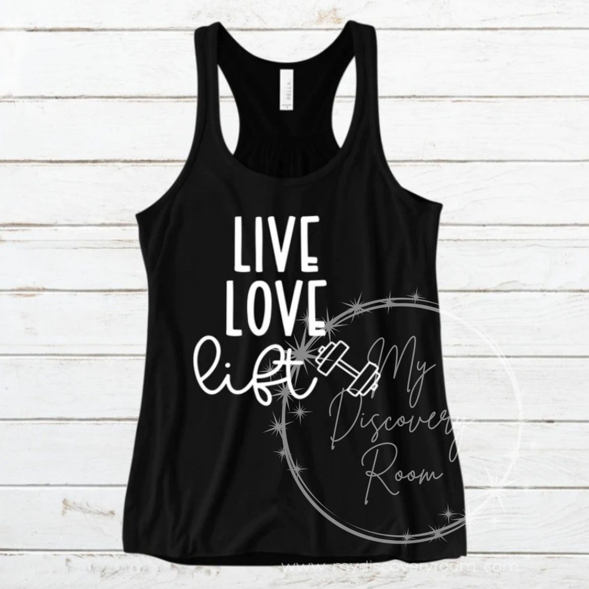 Live Love Lift Graphic Tee - MyDiscoveryRoom