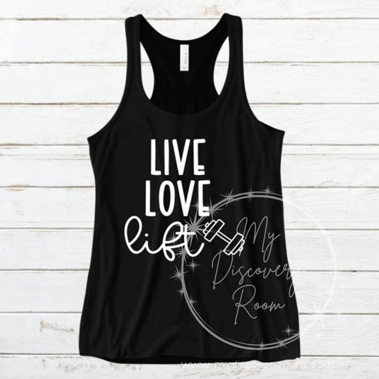 Live Love Lift Graphic Tee - MyDiscoveryRoom