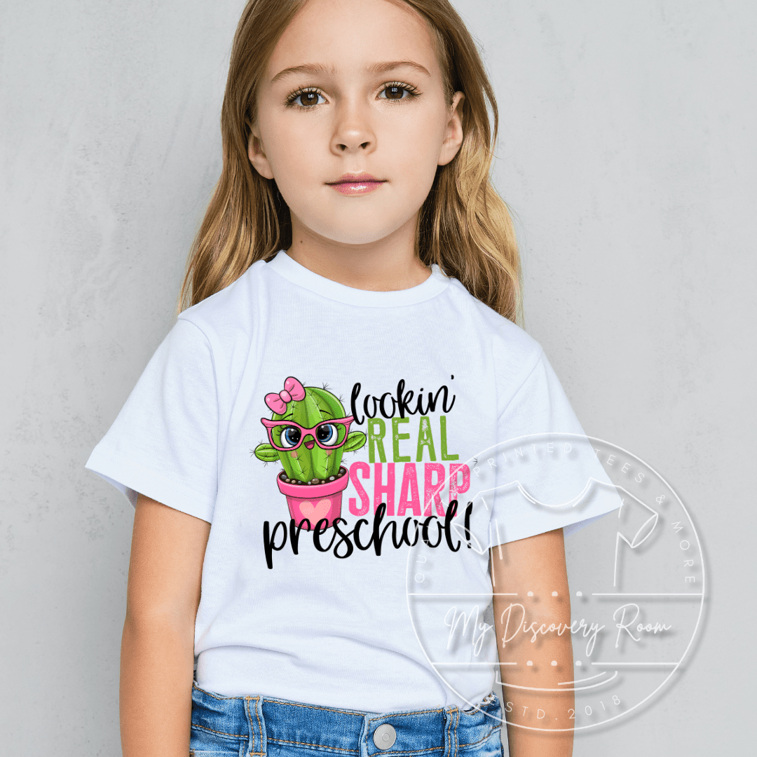 Lookin Sharp Cactus Grade Level Graphic Tee - MyDiscoveryRoom
