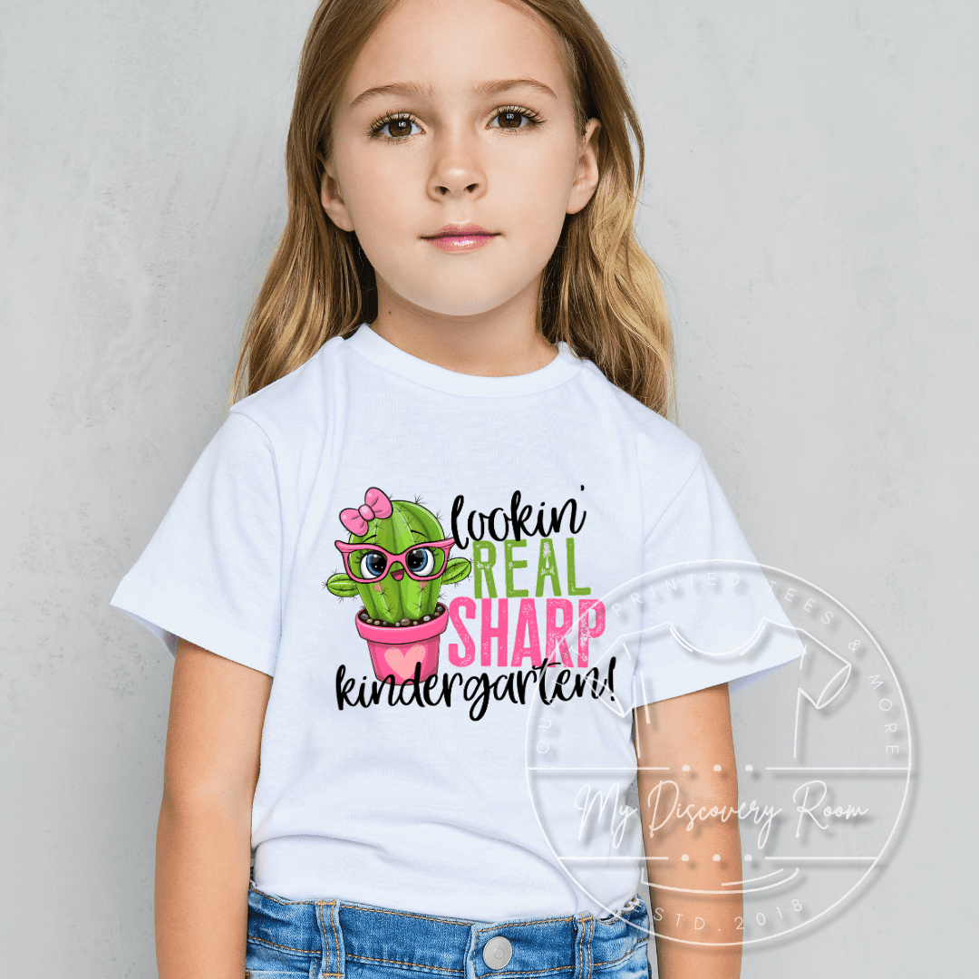 Lookin Sharp Cactus Grade Level Graphic Tee - MyDiscoveryRoom