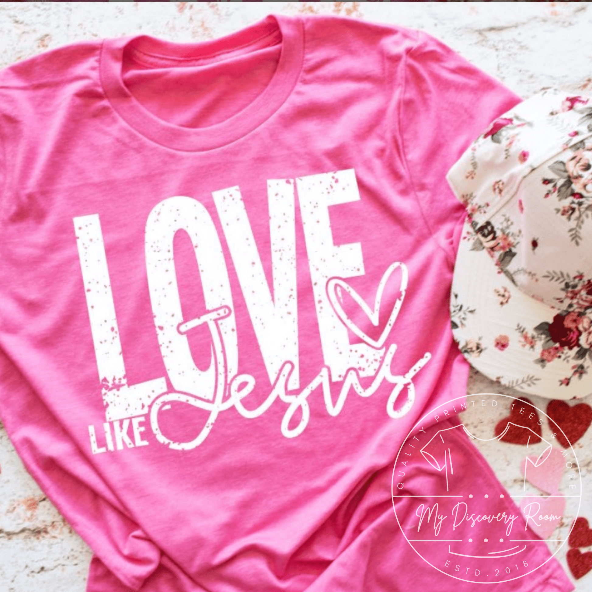 Love Like Jesus Graphic Tee - MyDiscoveryRoom