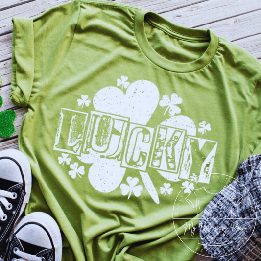 Lucky Graphic Tee - MyDiscoveryRoom