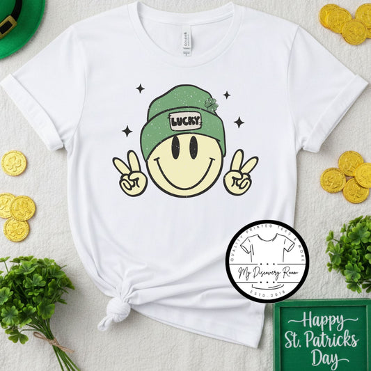 Lucky Smile Graphic Tee - MyDiscoveryRoom