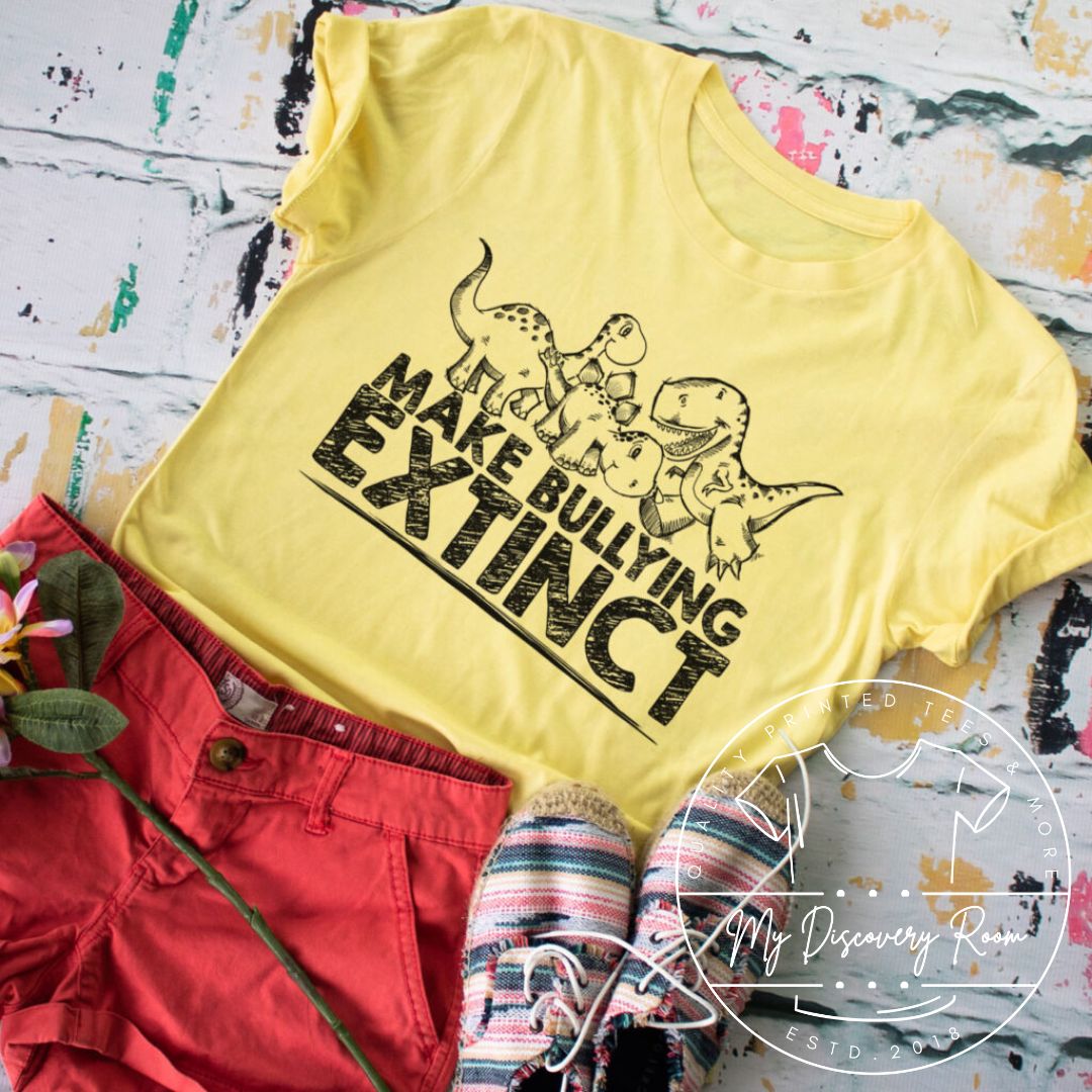 Make bullying extinct Graphic Tee - MyDiscoveryRoom