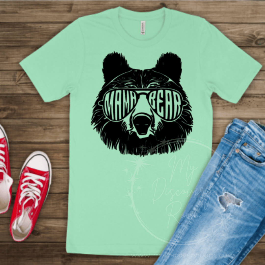Mama Bear (Style 2) Graphic Tee - MyDiscoveryRoom
