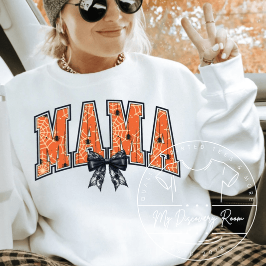 MAMA With Black Bow Graphic Tee - MyDiscoveryRoom