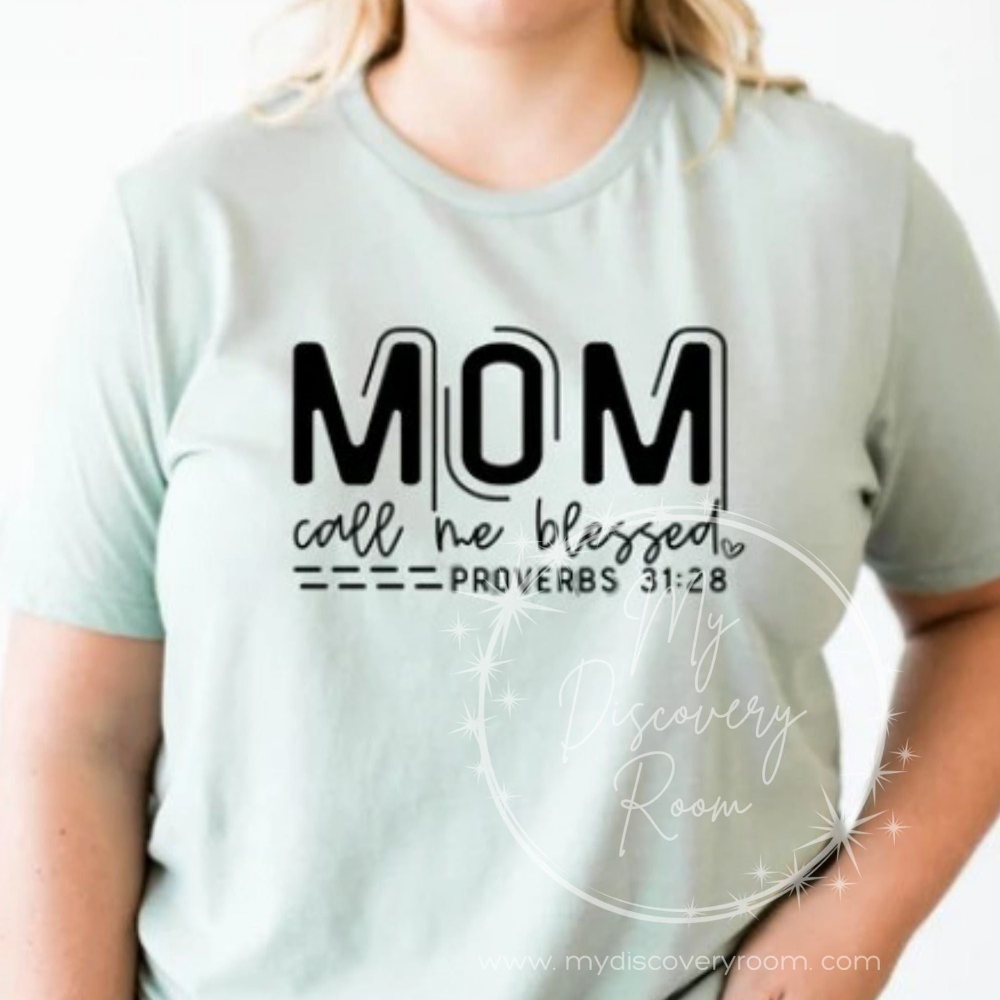 Mom Call Me Blessed Graphic Tee - MyDiscoveryRoom