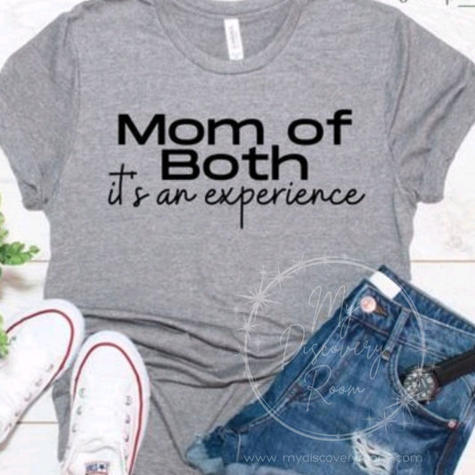 Mom of Both Graphic Tee - MyDiscoveryRoom