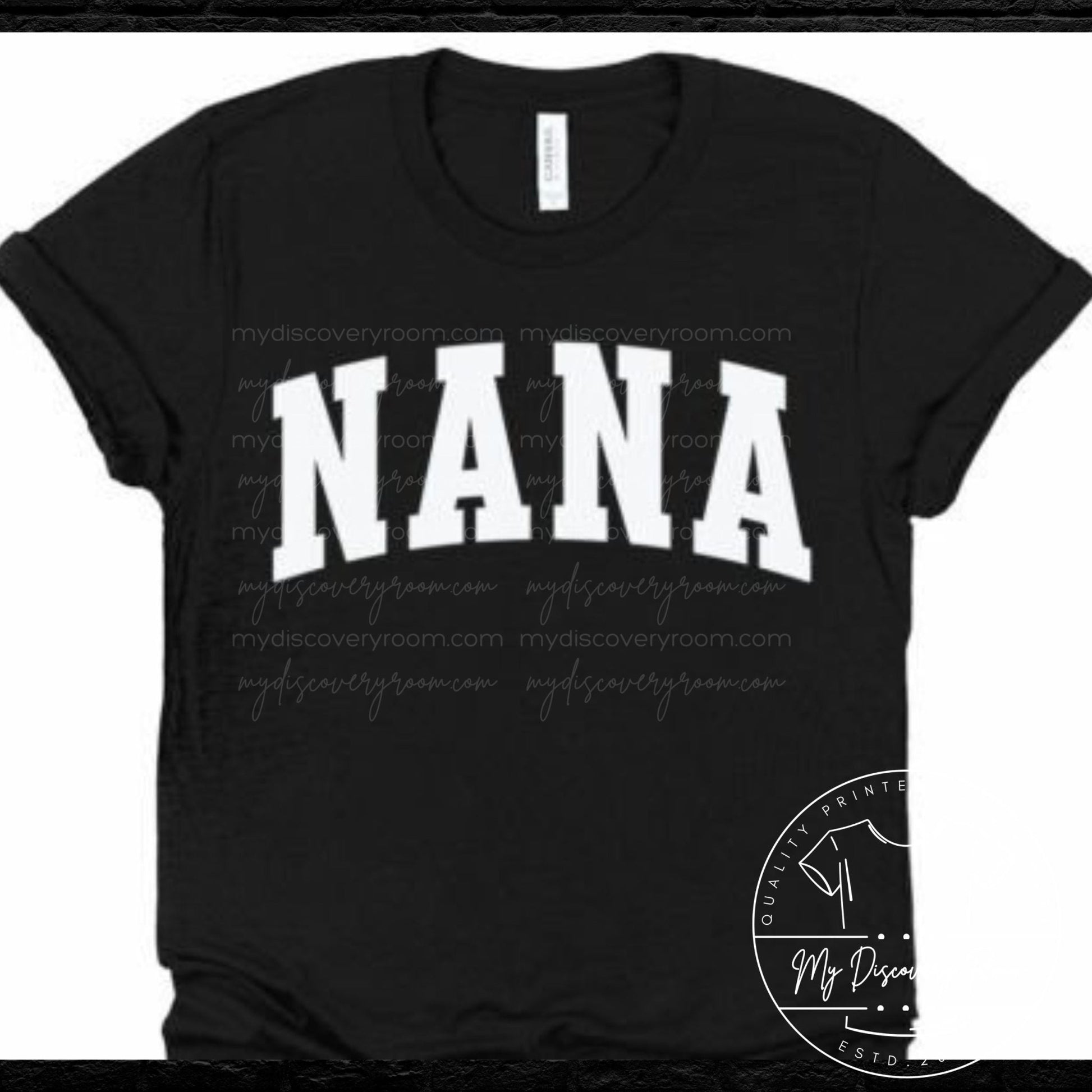 Nana Block Letters Graphic Tee - MyDiscoveryRoom