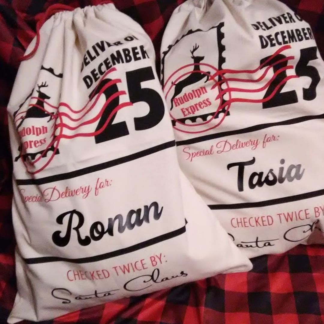 Personalized Santa Sacks - MyDiscoveryRoom