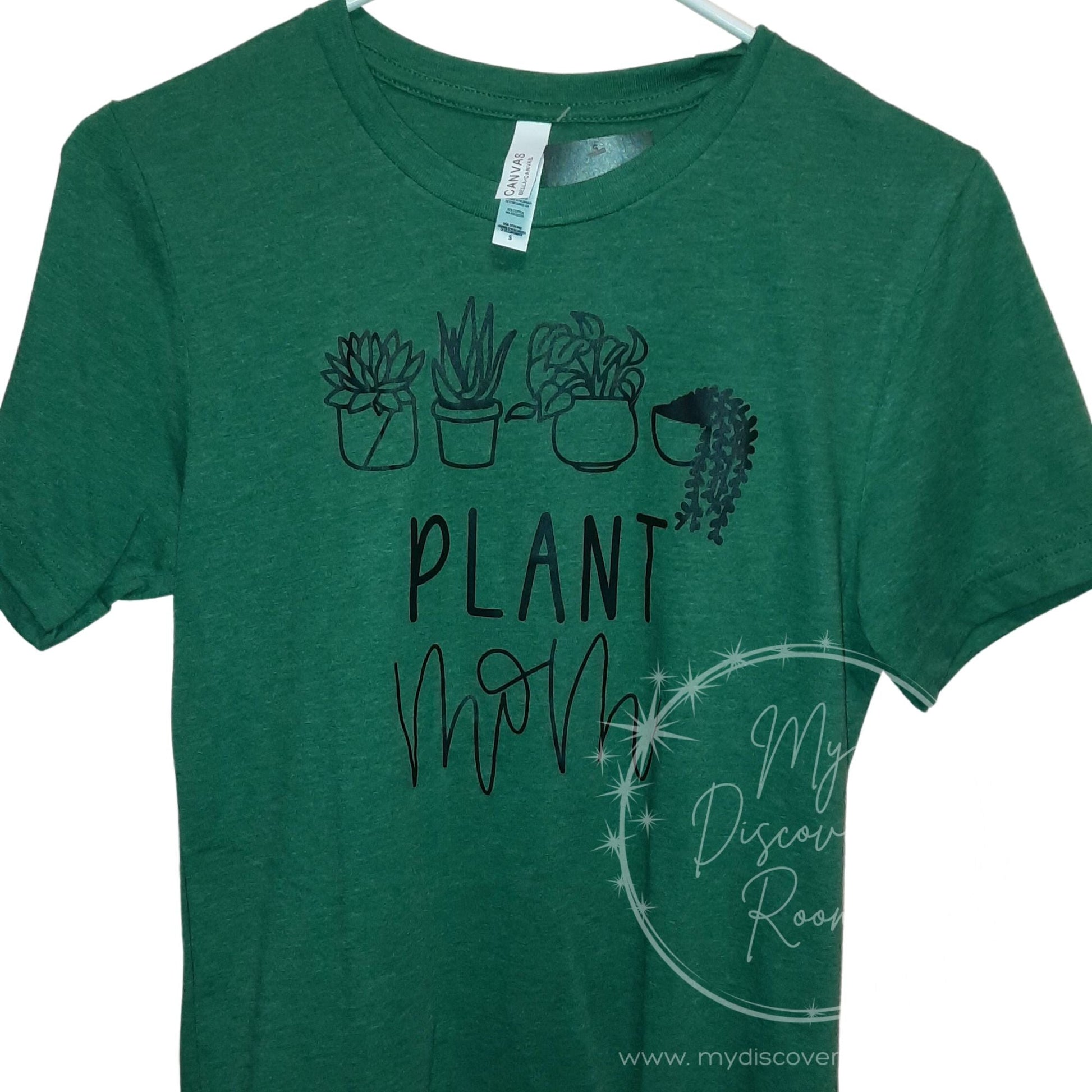 Plant Mom With Illustrations Graphic Tee - MyDiscoveryRoom