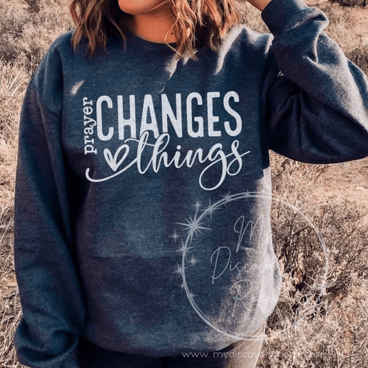 Prayer Changes Things Graphic Tee - MyDiscoveryRoom